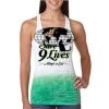  Next Level Ombre Burnout Racerback Tank Thumbnail