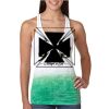  Next Level Ombre Burnout Racerback Tank Thumbnail