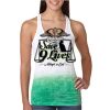  Next Level Ombre Burnout Racerback Tank Thumbnail