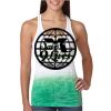  Next Level Ombre Burnout Racerback Tank Thumbnail
