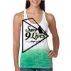  Next Level Ombre Burnout Racerback Tank Thumbnail