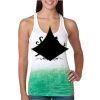  Next Level Ombre Burnout Racerback Tank Thumbnail