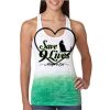  Next Level Ombre Burnout Racerback Tank Thumbnail