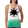  Next Level Ombre Burnout Racerback Tank Thumbnail