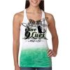  Next Level Ombre Burnout Racerback Tank Thumbnail