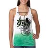  Next Level Ombre Burnout Racerback Tank Thumbnail