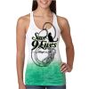  Next Level Ombre Burnout Racerback Tank Thumbnail