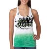  Next Level Ombre Burnout Racerback Tank Thumbnail