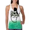  Next Level Ombre Burnout Racerback Tank Thumbnail