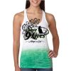  Next Level Ombre Burnout Racerback Tank Thumbnail