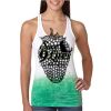  Next Level Ombre Burnout Racerback Tank Thumbnail