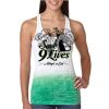  Next Level Ombre Burnout Racerback Tank Thumbnail