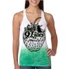 Next Level Ombre Burnout Racerback Tank Thumbnail