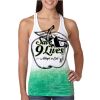  Next Level Ombre Burnout Racerback Tank Thumbnail