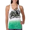  Next Level Ombre Burnout Racerback Tank Thumbnail