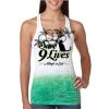  Next Level Ombre Burnout Racerback Tank Thumbnail