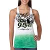  Next Level Ombre Burnout Racerback Tank Thumbnail