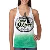  Next Level Ombre Burnout Racerback Tank Thumbnail