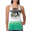  Next Level Ombre Burnout Racerback Tank Thumbnail