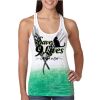  Next Level Ombre Burnout Racerback Tank Thumbnail