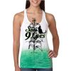  Next Level Ombre Burnout Racerback Tank Thumbnail