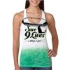  Next Level Ombre Burnout Racerback Tank Thumbnail