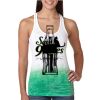  Next Level Ombre Burnout Racerback Tank Thumbnail