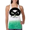  Next Level Ombre Burnout Racerback Tank Thumbnail