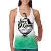  Next Level Ombre Burnout Racerback Tank Thumbnail