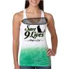  Next Level Ombre Burnout Racerback Tank Thumbnail