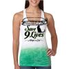  Next Level Ombre Burnout Racerback Tank Thumbnail