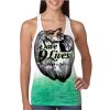  Next Level Ombre Burnout Racerback Tank Thumbnail