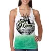  Next Level Ombre Burnout Racerback Tank Thumbnail