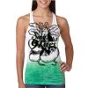  Next Level Ombre Burnout Racerback Tank Thumbnail