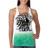  Next Level Ombre Burnout Racerback Tank Thumbnail