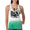  Next Level Ombre Burnout Racerback Tank Thumbnail