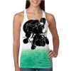  Next Level Ombre Burnout Racerback Tank Thumbnail