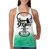  Next Level Ombre Burnout Racerback Tank Thumbnail