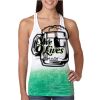  Next Level Ombre Burnout Racerback Tank Thumbnail