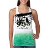  Next Level Ombre Burnout Racerback Tank Thumbnail