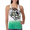  Next Level Ombre Burnout Racerback Tank Thumbnail