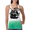  Next Level Ombre Burnout Racerback Tank Thumbnail