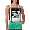  Next Level Ombre Burnout Racerback Tank Thumbnail
