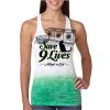  Next Level Ombre Burnout Racerback Tank Thumbnail