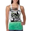 Next Level Ombre Burnout Racerback Tank Thumbnail