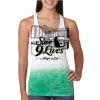  Next Level Ombre Burnout Racerback Tank Thumbnail