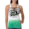  Next Level Ombre Burnout Racerback Tank Thumbnail