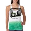  Next Level Ombre Burnout Racerback Tank Thumbnail