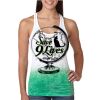  Next Level Ombre Burnout Racerback Tank Thumbnail