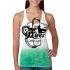  Next Level Ombre Burnout Racerback Tank Thumbnail